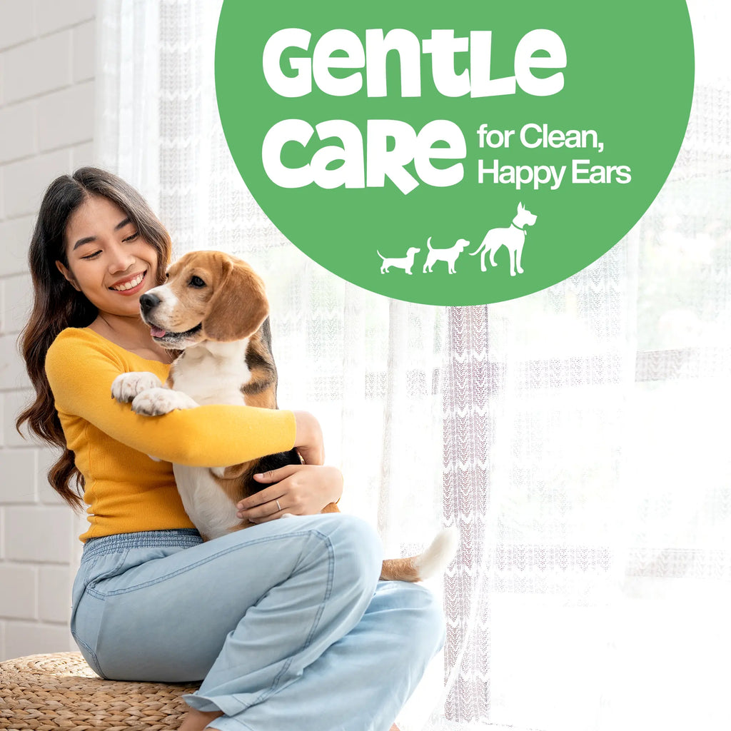 Revitalize Your Pet's Ears with Roofus the Dog Ear Wipes - Eucalyptus Aloe | 100 Count for Ultimate Comfort