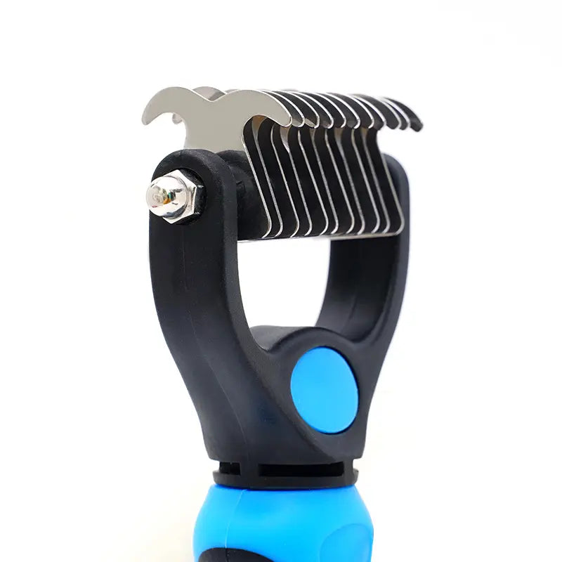 Ultimate Pet Grooming Brush for Dogs & Cats – Double-Sided Shedding Tool for Effortless Grooming and Clean Homes