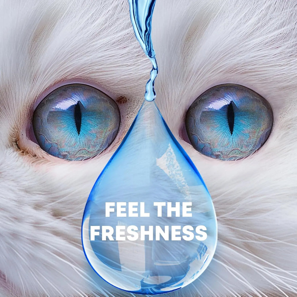 Urbanpluse Pet Eye Drops for Dogs & Cats 10ML Natural Formula Tear Stain Cleaner Soothes Itchy Dry Pink Eyes Safe for Cats and Dogs