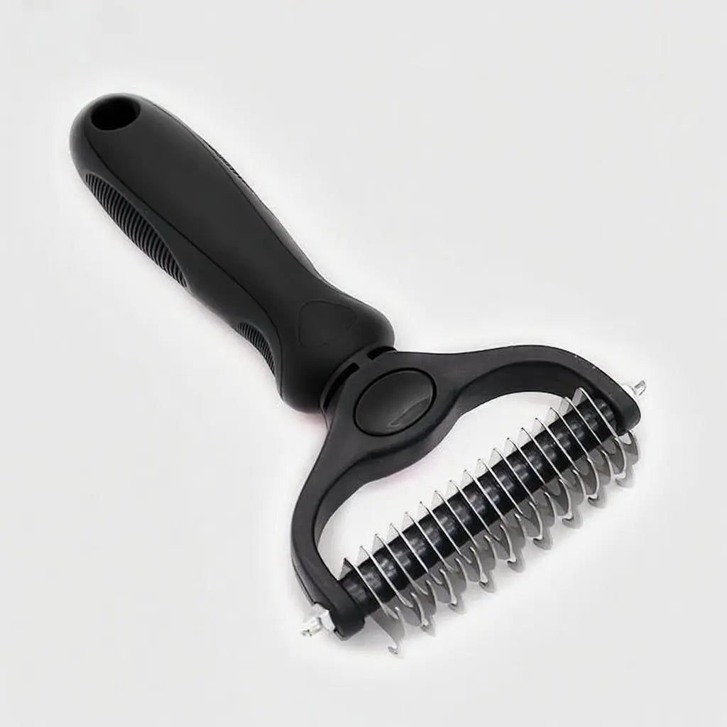 Ultimate Pet Grooming Brush for Dogs & Cats – Double-Sided Shedding Tool for Effortless Grooming and Clean Homes