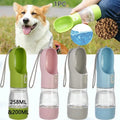 Ultimate Portable Pet Travel Water & Food Bowl - 258ML Water + 200ML Feeder, Leak-Proof and Effortlessly Clean for Outdoor Adventures